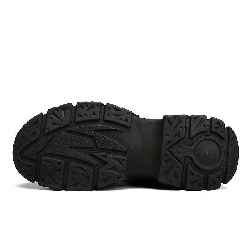 Unisex Winterstiefel Schnürschuh, robuster Wanderschuh, hoher Schaft, rutschfeste Sohle