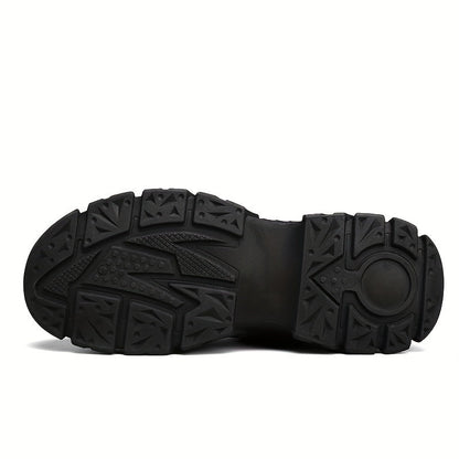 Unisex Winterstiefel Schnürschuh, robuster Wanderschuh, hoher Schaft, rutschfeste Sohle