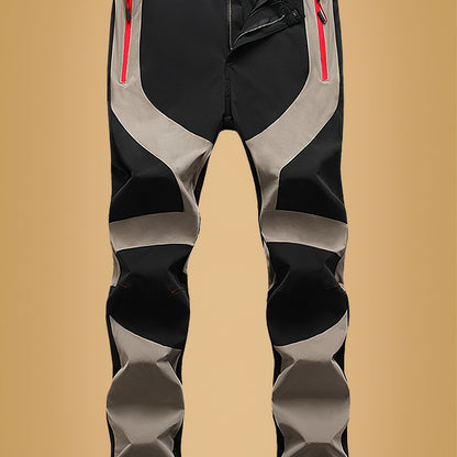 Unisex Outdoorhose mit Kontrastdetails Wanderhose Sporthose
