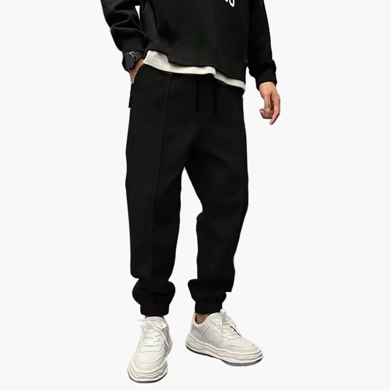 Herren Jogginghose mit modernem Schnitt – Bequeme Freizeithose für Sport und Alltag