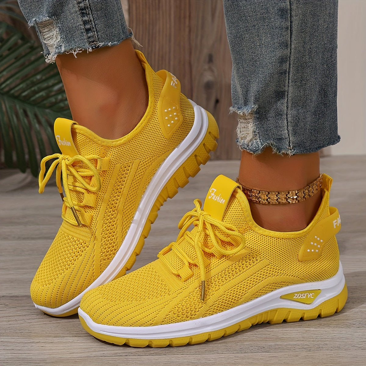 Damen Komfort-Sneaker für Freizeit & Sport – Atmungsaktive Low-Top Schuhe