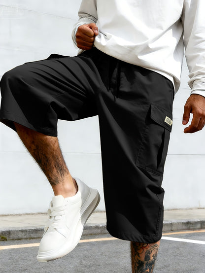 Herren Streetwear Cargo Shorts Freizeit Bermuda Urban Style