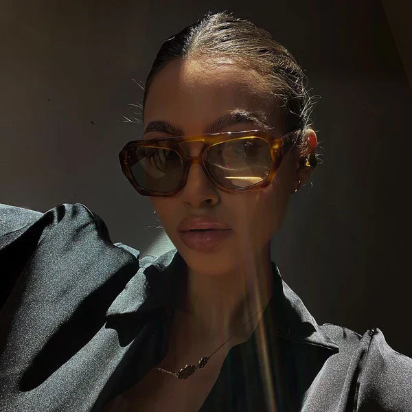 Damen Sonnenbrille Trendige Oversize Retro Style – Must-Have Accessoire für Frühling und Sommer