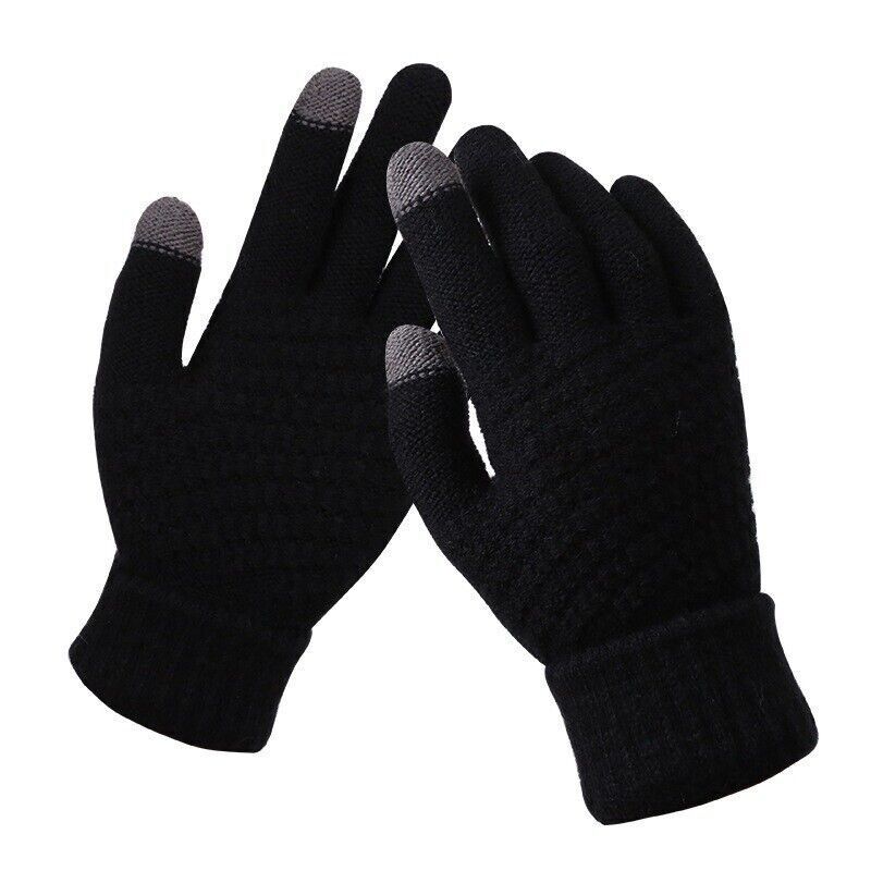 Unisex Strick Touchscreen-Handschuhe in verschiedenen Farben