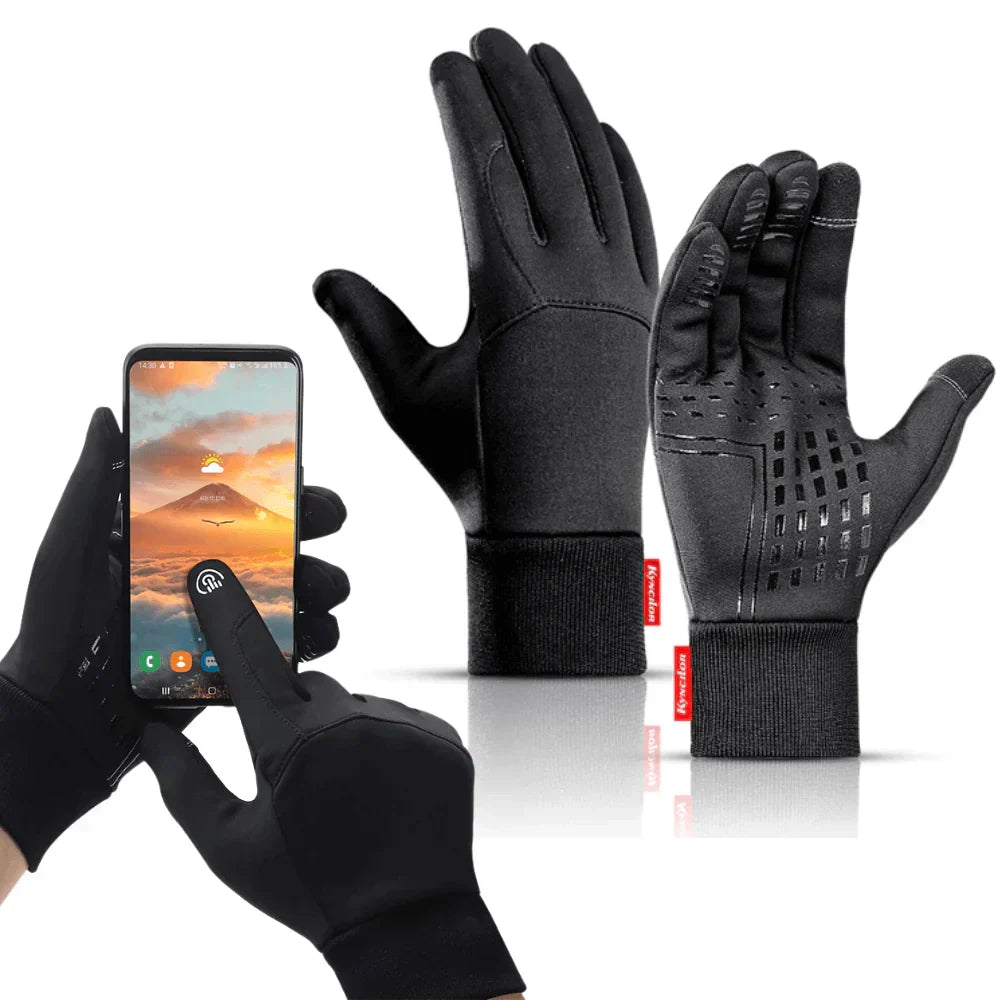 Unisex Touchscreen Handschuhe für Smartphones, Winterhandschuhe mit griffiger Handfläche