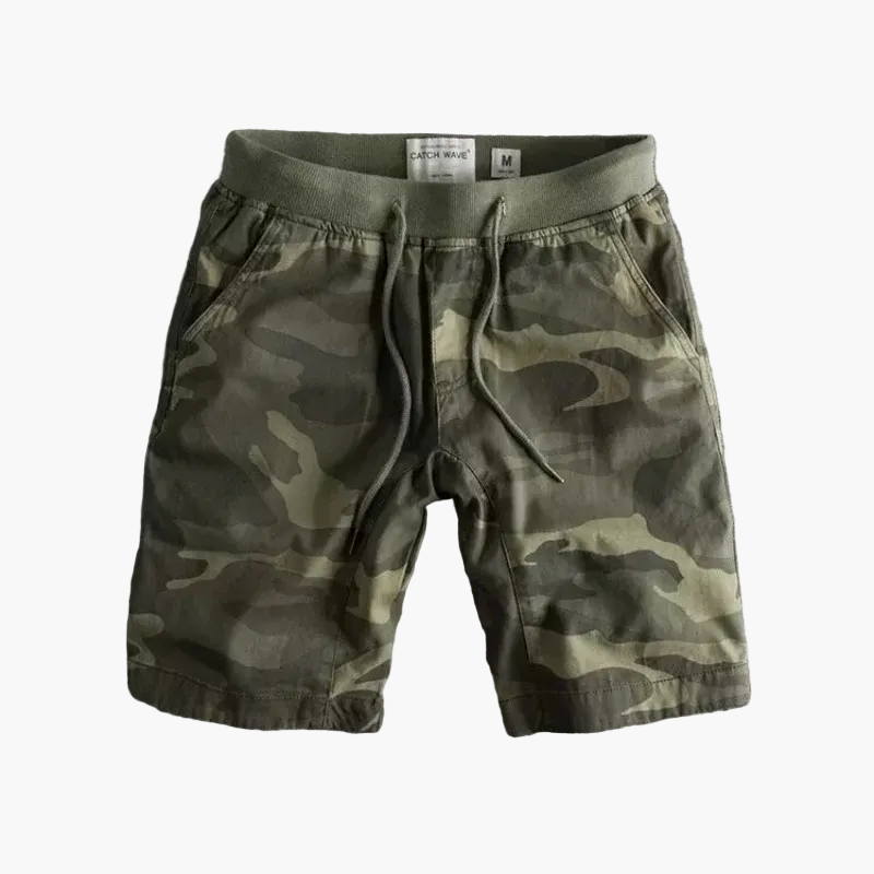 Herren Camouflage Fitness-Shorts Sportlich & Bequem für Training und Freizeit