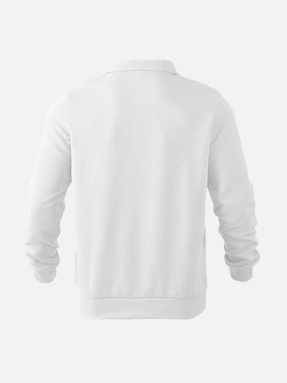 Herren Halbzip Pullover mit Kragen – Stilvoller Freizeit- & Business-Sweater