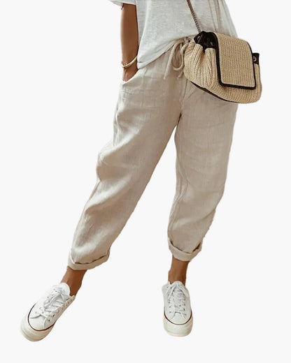 Damen Casual-Hosen mit lässigem Schnitt