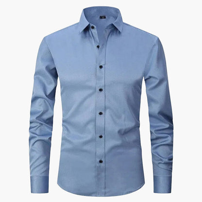Herren Businesshemd Slim Fit – Elegantes Langarmhemd für Büro & Freizeit