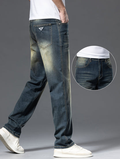 Herren Gerade Jeans im Casual Look – Bequeme Freizeitjeans für den Alltag