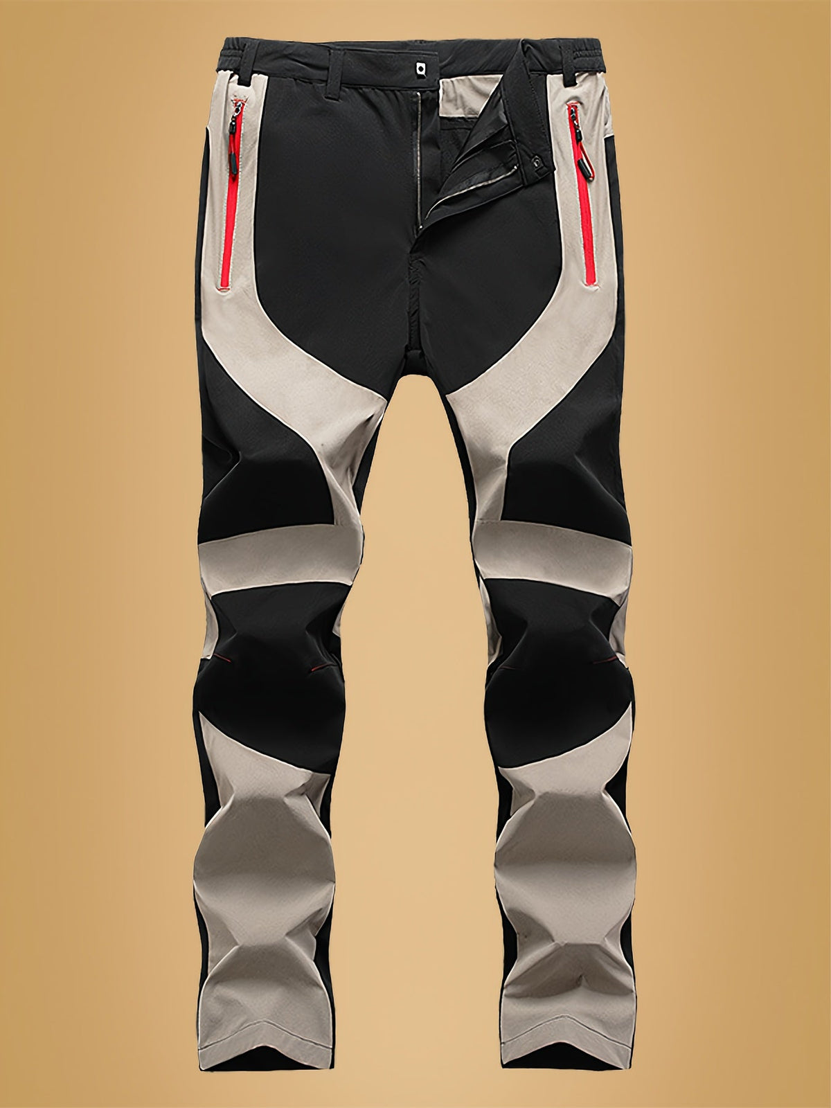Unisex Outdoorhose mit Kontrastdetails Wanderhose Sporthose