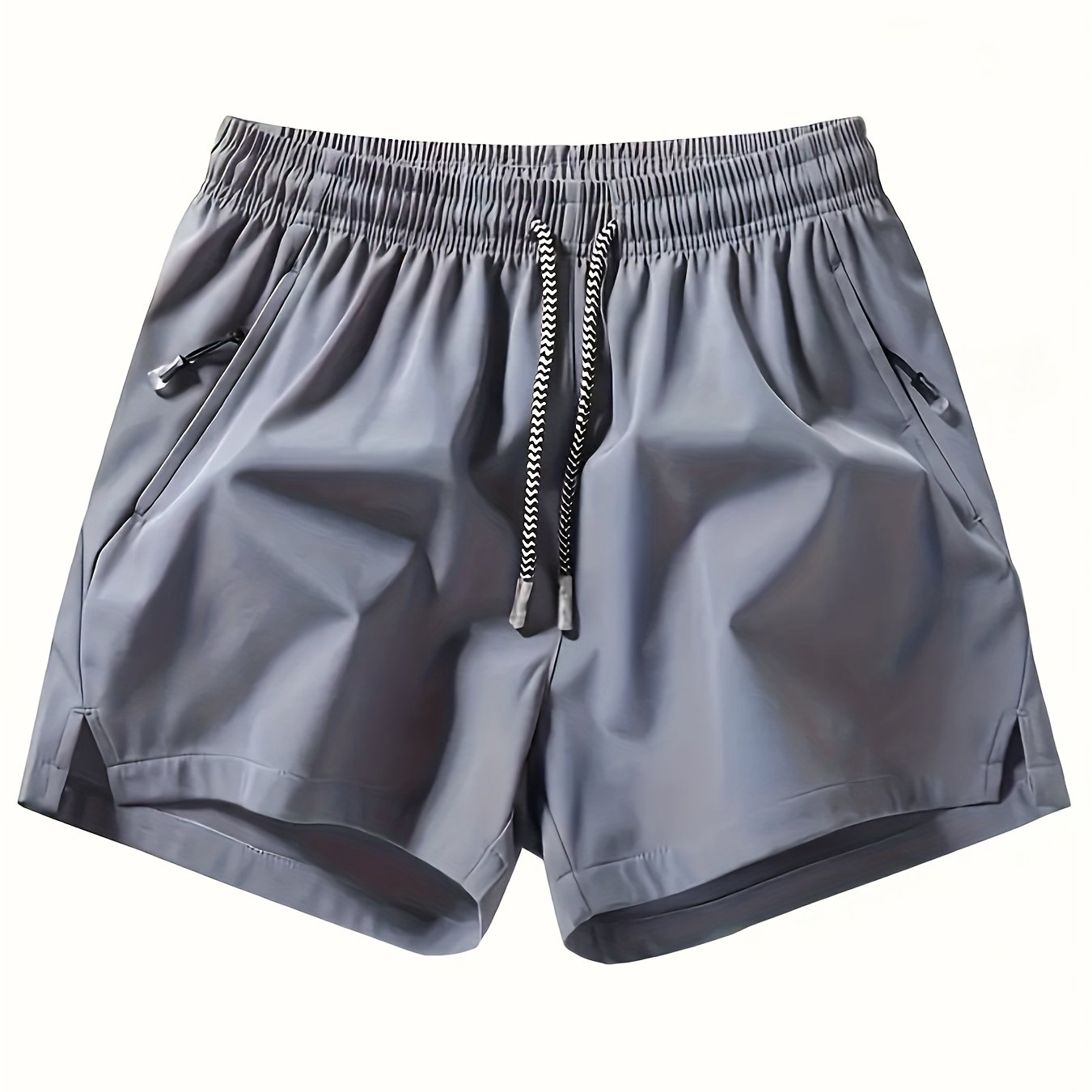 Herren Sport Shorts mit elastischem Bund und Seitentaschen – Trainings- und Freizeithose