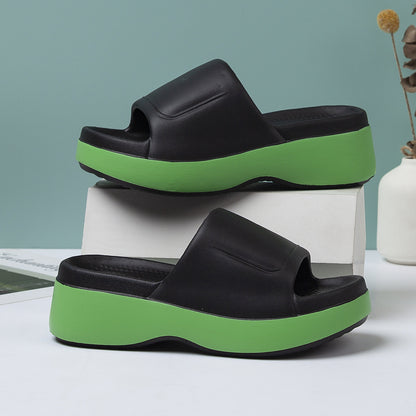 Damen Plateau-Slipper – Bequeme Sommerschuhe für Freizeit & Alltag