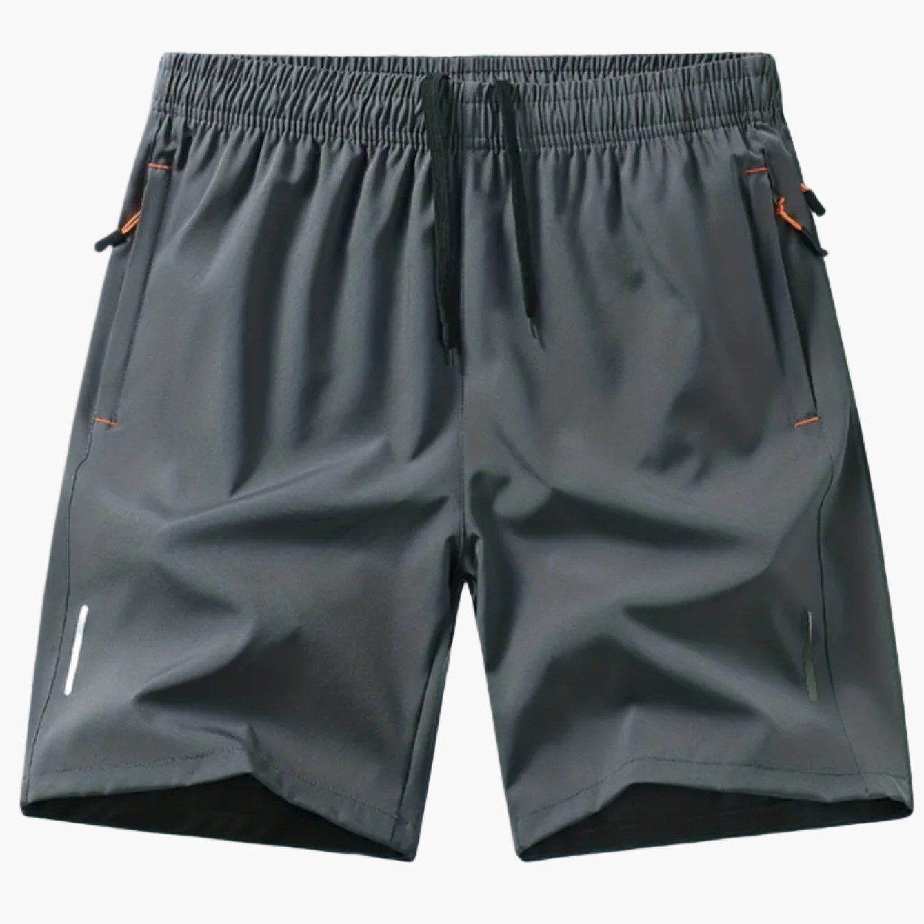 Herren Sportshorts Fitness Training Laufshorts mit Reißverschlusstaschen
