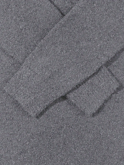 Herren Streetwear Strickpullover mit Buchstaben-Design und lockerer Passform – Perfekt für Herbst und Winter