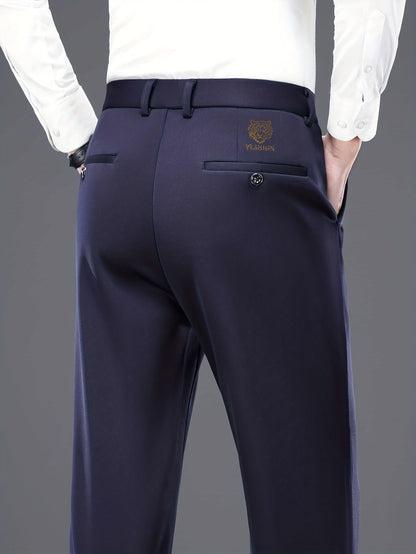 Herren Winterhose gefüttert - Schwarz, Marineblau oder Grau, weiches Futter