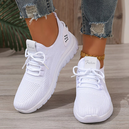 Damen Komfort-Sneaker für Freizeit & Sport – Atmungsaktive Low-Top Schuhe