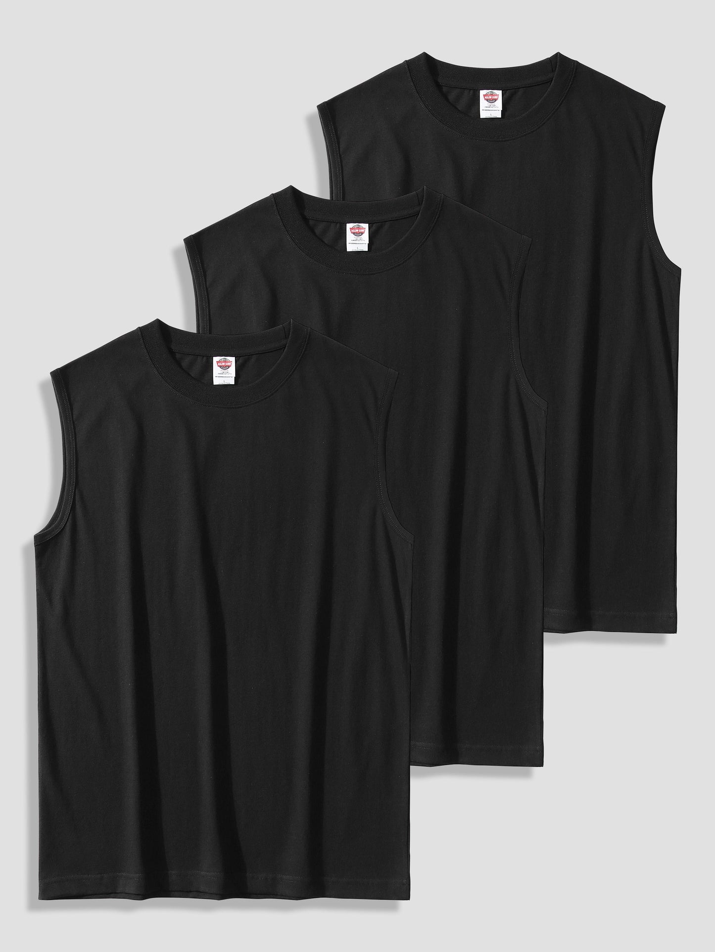 Herren Muscle Fit Tanktops 3er Pack – Sportliche ärmellose Shirts für Training & Alltag