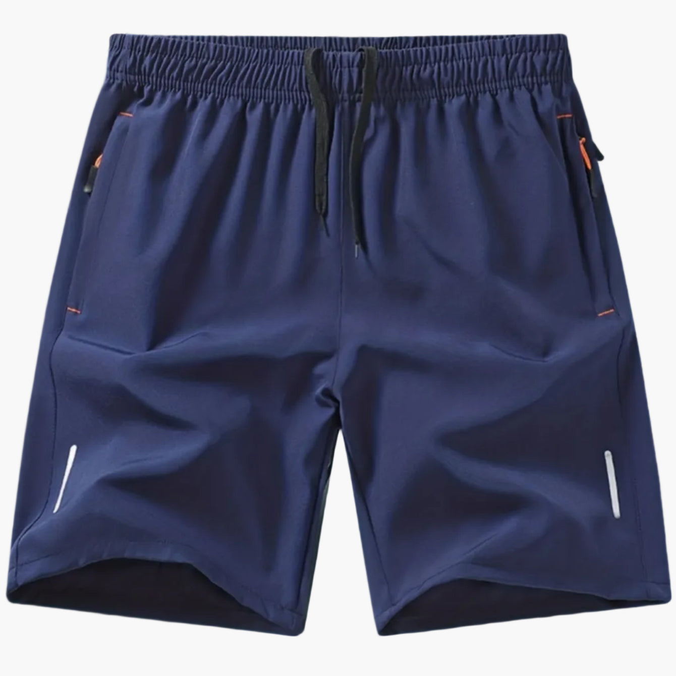 Herren Sportshorts Fitness Training Laufshorts mit Reißverschlusstaschen