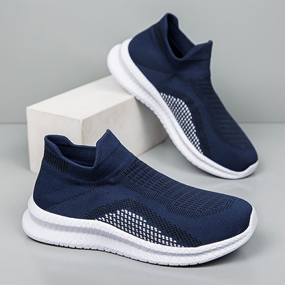 Herren Slip-On Sneaker – Bequeme leichte Freizeitschuhe für Alltag & Sport