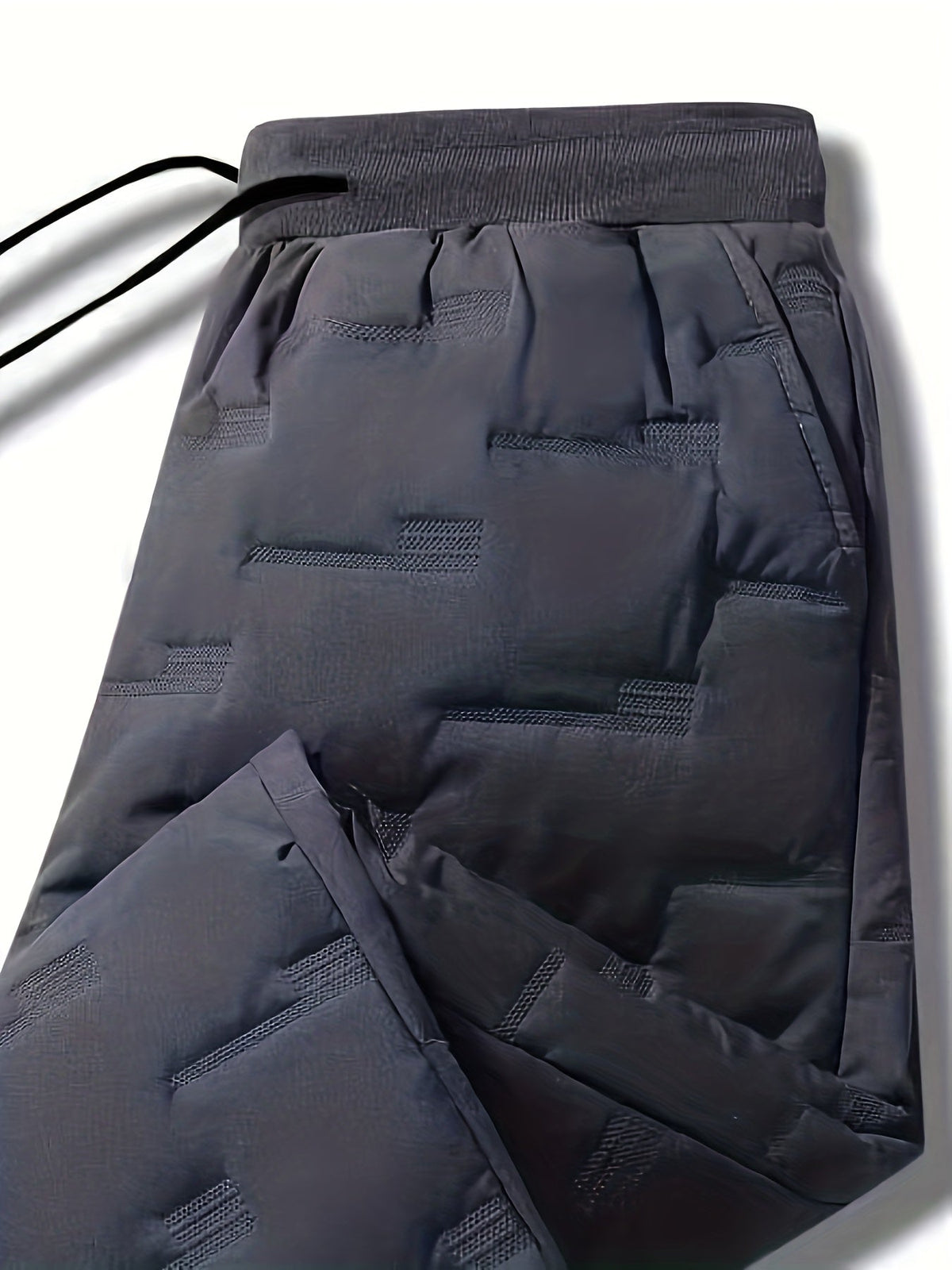 Gesteppte Warme Winterhose für Herren – Wasserdicht mit Tunnelzug
