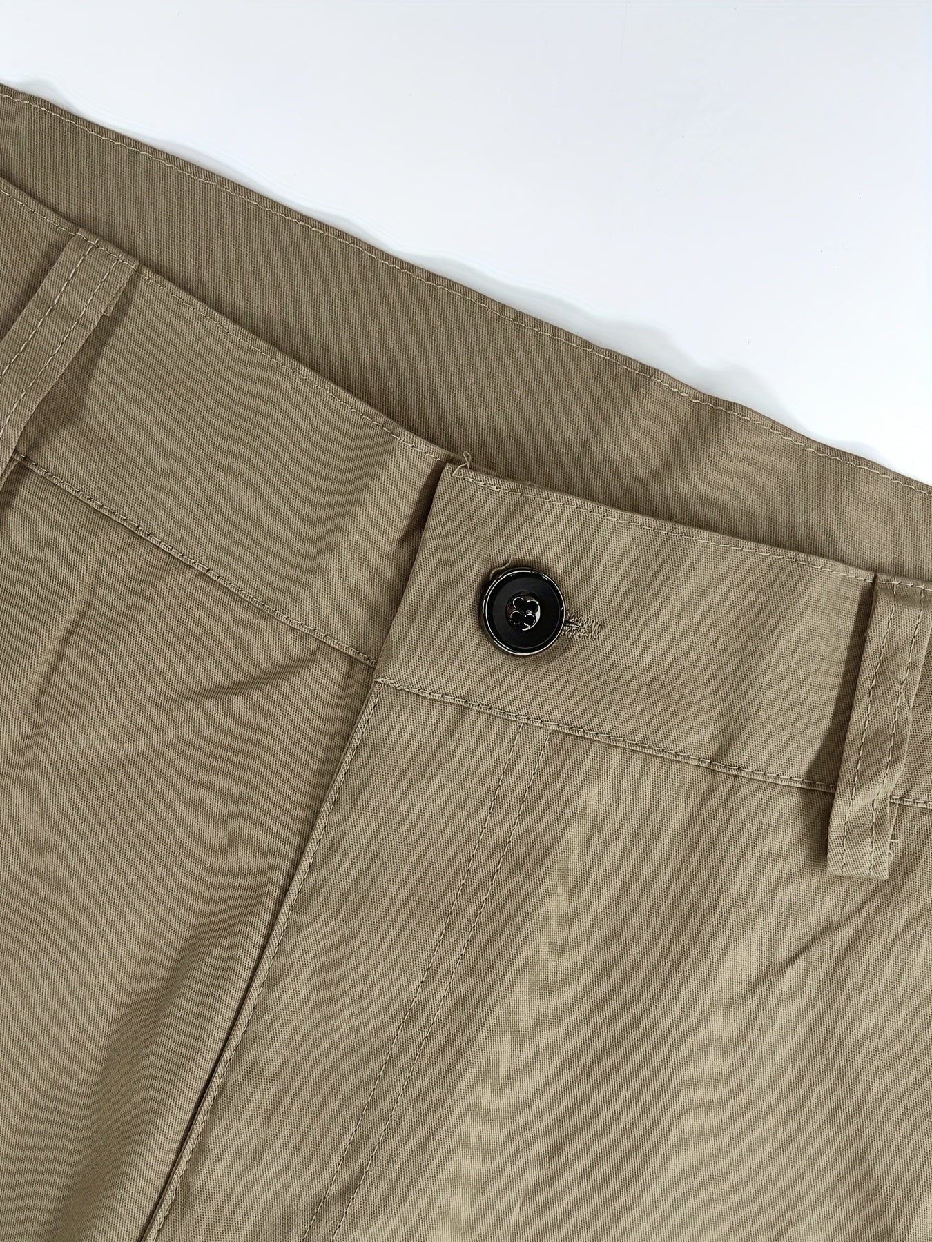 Herren Cargo Shorts mit Taschen und Flaggenmotiv – Outdoor & Freizeit