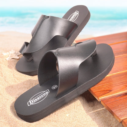 Herren Vintage Zehentrenner Sandalen – Bequeme Sommerschuhe für Freizeit & Strand