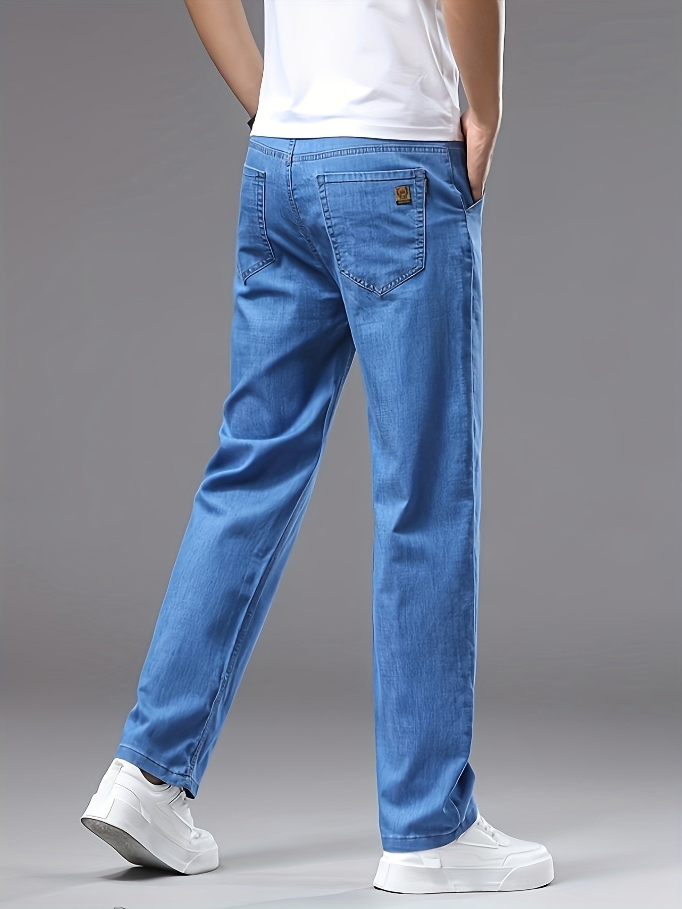 Herren Jeanshose Regular Fit – Modische Basic Jeans für Alltag und Freizeit