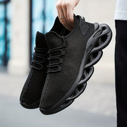 Herren Sneaker Sportliche Laufschuhe mit Innovativer Sohle – Atmungsaktive Freizeit Turnschuhe für Alltag und Training