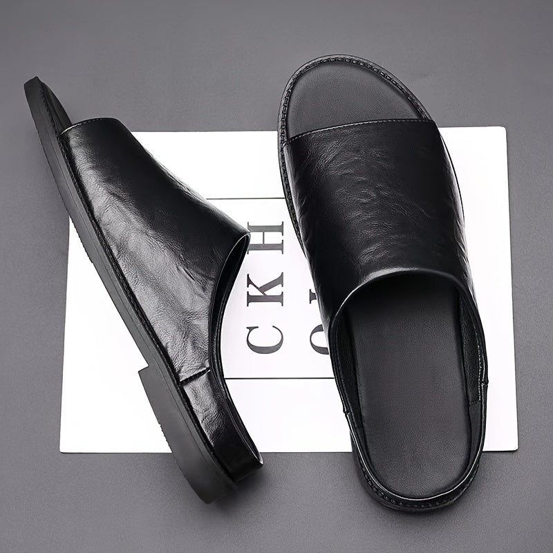 Herren Slide Sandalen – Elegante Slip-On Pantoletten für Freizeit und Alltag