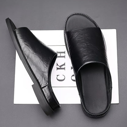 Herren Slide Sandalen – Elegante Slip-On Pantoletten für Freizeit und Alltag