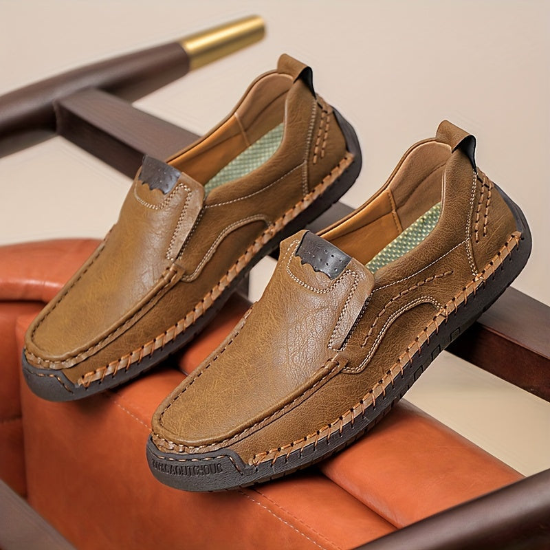 Herren Slip-On Mokassins – Bequeme Freizeitschuhe für Alltag und Büro