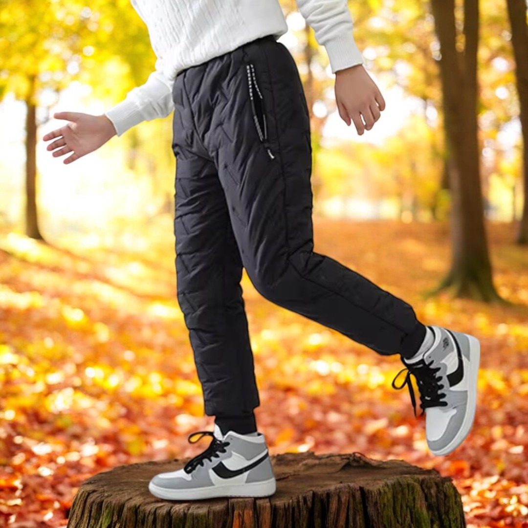 Kinder Sportliche Freizeit-Jogginghose im Modernen Streetwear-Look