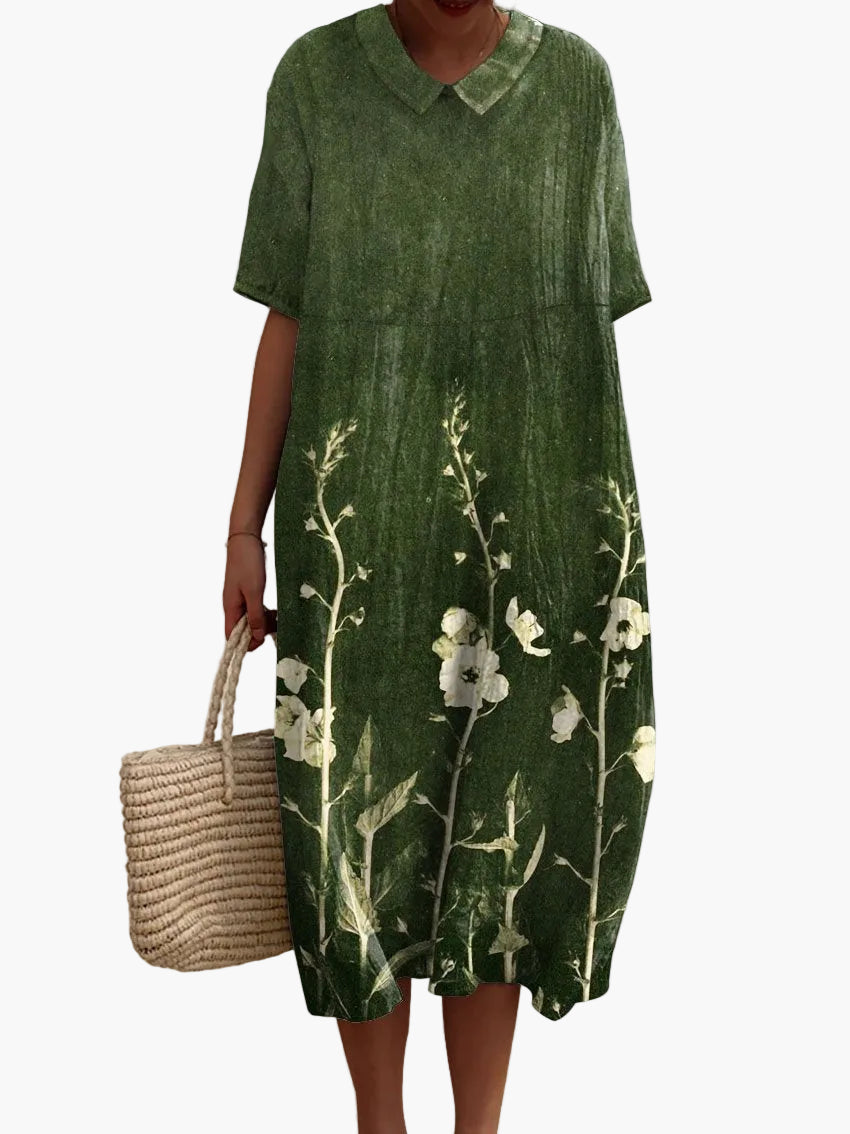 Women’s Sommerkleid mit floralem Design für Freizeit & Urlaub