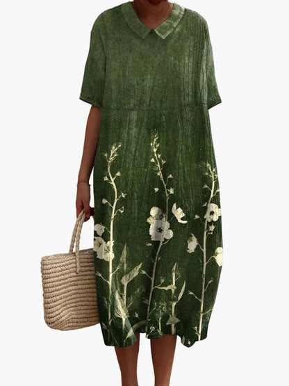 Women’s Sommerkleid mit floralem Design für Freizeit & Urlaub