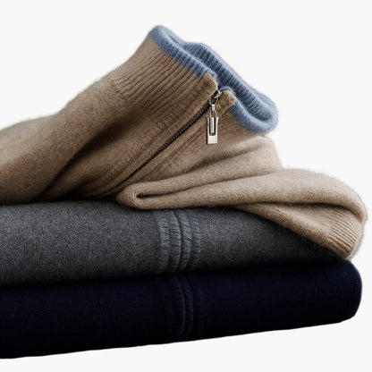 Herren Strickjacke mit Reißverschluss – Moderner Komfort und Eleganz für Business & Freizeit