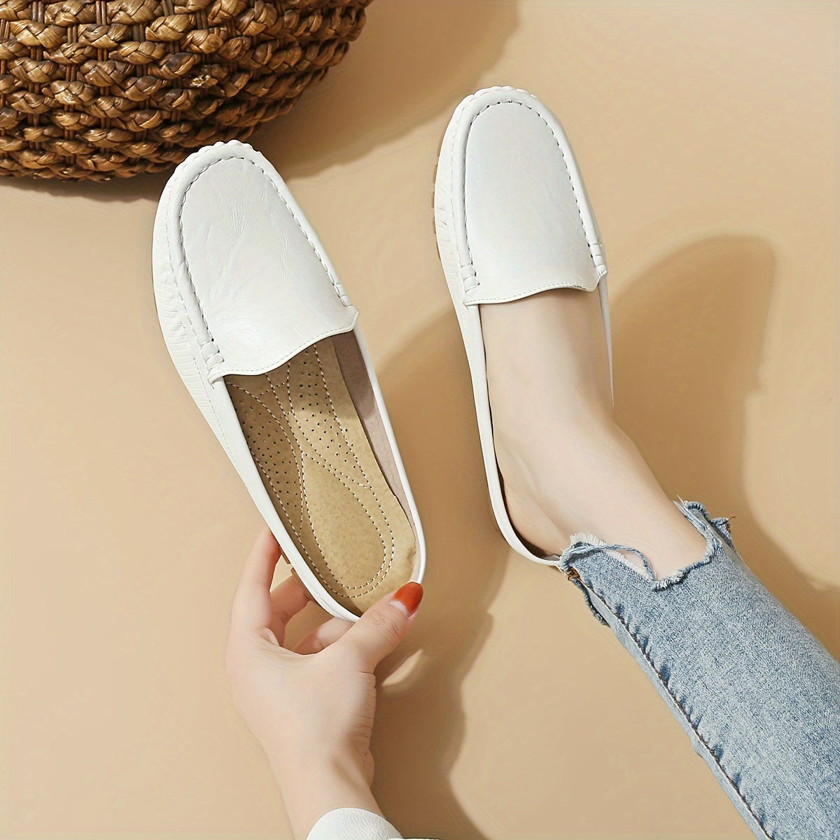 Damen Mokassins im Preppy Style – Bequeme Loafers für Alltag und Freizeit