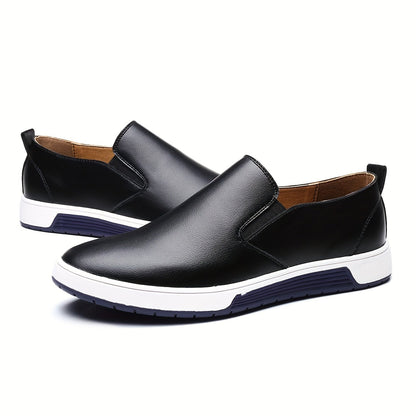 Herren Slip-On Freizeitschuhe – Elegante Bequeme Business Loafer für Alltag und Büro