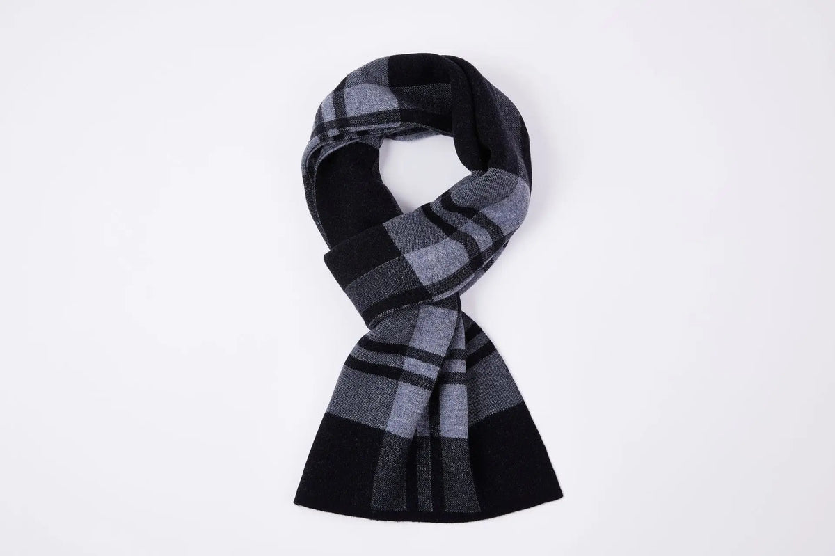 Unisex Karierter Schal Weiches Material Warmes Halstuch