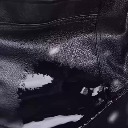 Herren Weste Schwarz mit Futter und Taschen