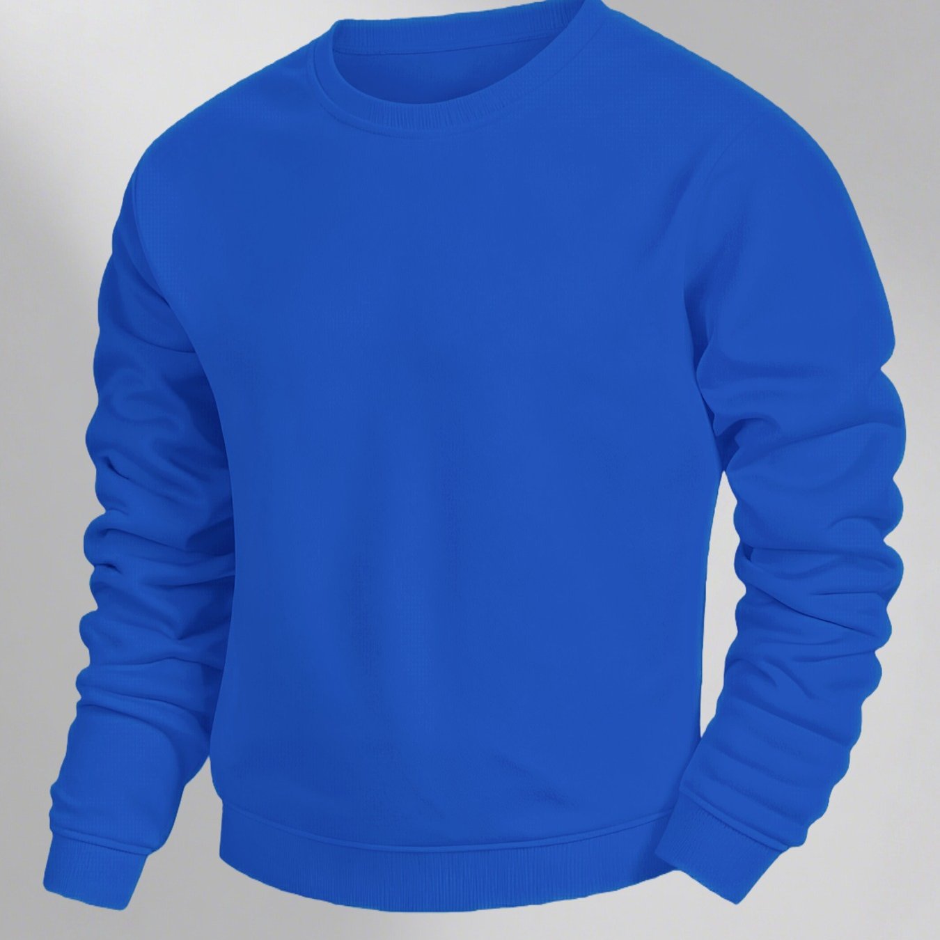 Herren Basic Rundhals Sweatshirt – Klassischer Look für Alltag & Freizeit