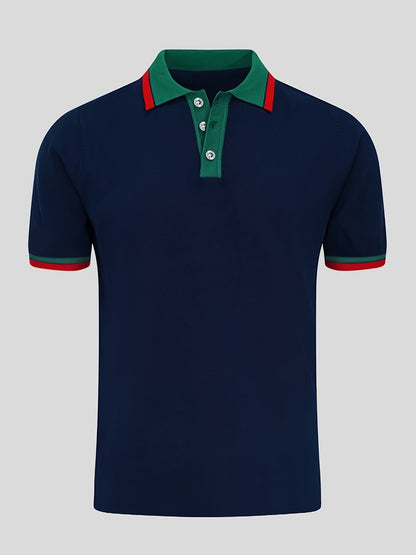 Herren Polohemd im sportlich-eleganten Stil – Perfekt für Freizeit und Alltag