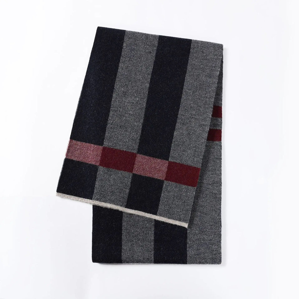 Unisex Karierter Schal Weiches Material Warmes Halstuch