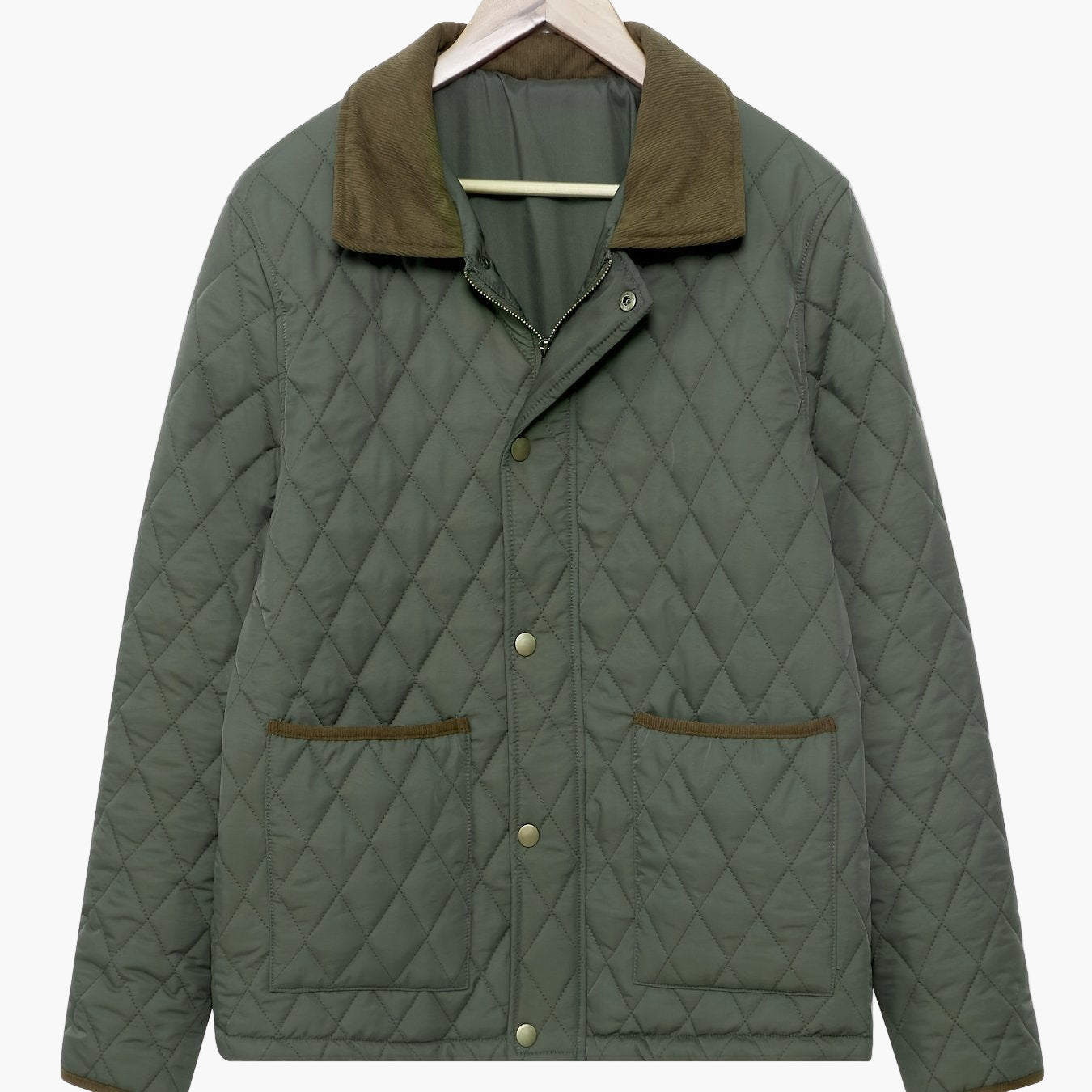 Herren Steppjacke im Casual-Stil für Herbst und Winter – Ideal für Alltag und Freizeit