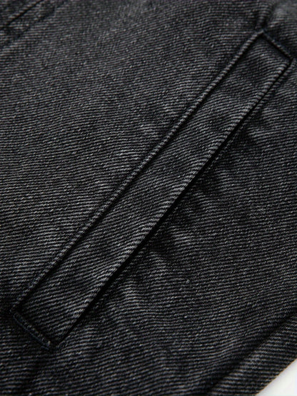 Herren Jeansweste im lässigen Streetwear-Stil – Ideal für Alltag und Freizeit