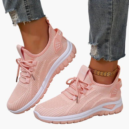 Damen Komfort-Sneaker für Freizeit & Sport – Atmungsaktive Low-Top Schuhe