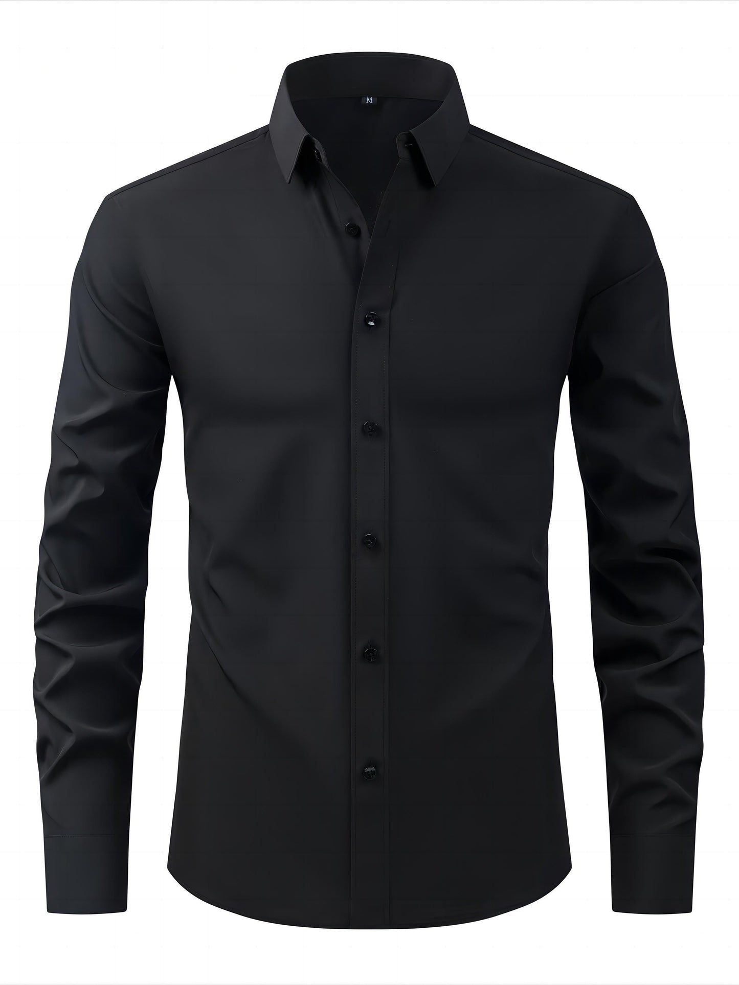 Herren Business Freizeithemd – Elegantes Langarmhemd für Alltag und Büro