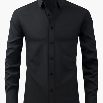 Herren Business Freizeithemd – Elegantes Langarmhemd für Alltag und Büro