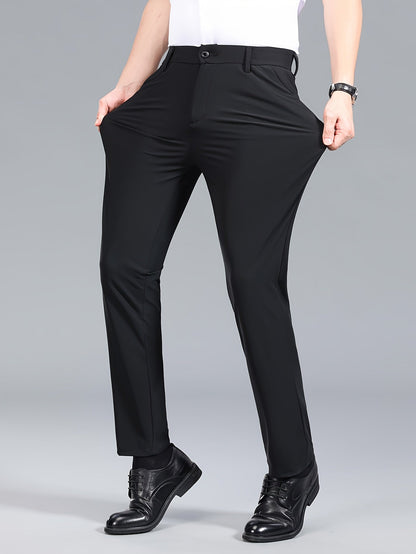 Herren Business Stretch-Hose – Elegante, bequeme Büro- und Freizeithose