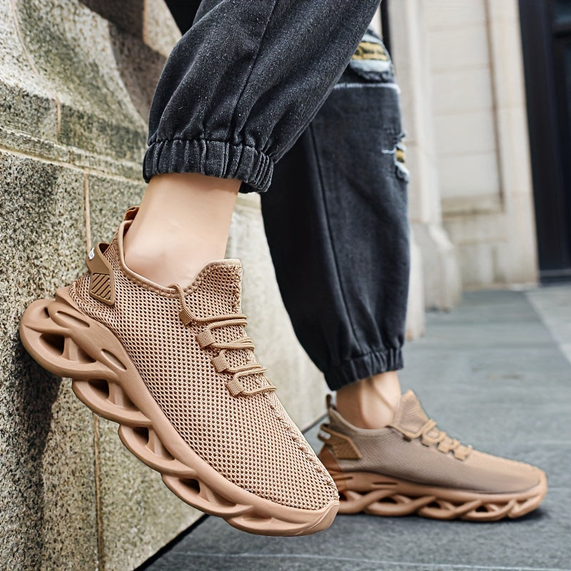 Herren Sneaker Sportliche Laufschuhe mit Innovativer Sohle – Atmungsaktive Freizeit Turnschuhe für Alltag und Training